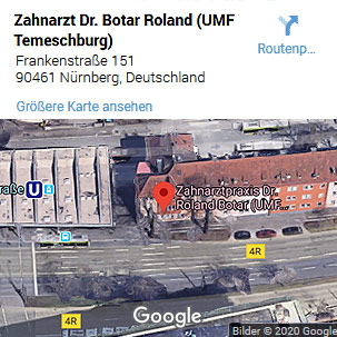 Große Kartenansicht auf Google Maps 